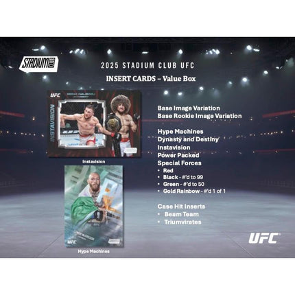 UFC 2025 Topps Stadium Club UFC Mega Box