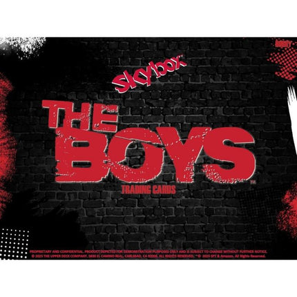 NSP 2025 Upper Deck The Boys Season 1 & 2 Trading Cards Hobby Box