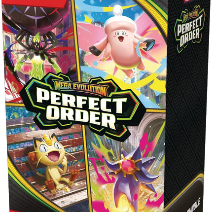 Pokemon Trading Card Game: Mega Evolution Perfect Order Booster Bundle