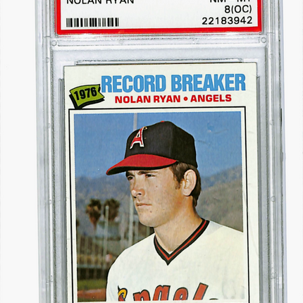 1977 Topps Nolan Ryan #234 Oc PSA 8