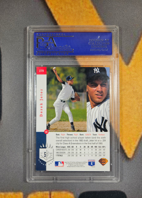 1993 SP Derek Jeter #279 PSA 8