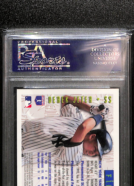 1998 Finest Derek Jeter #92 W Coating PSA 9