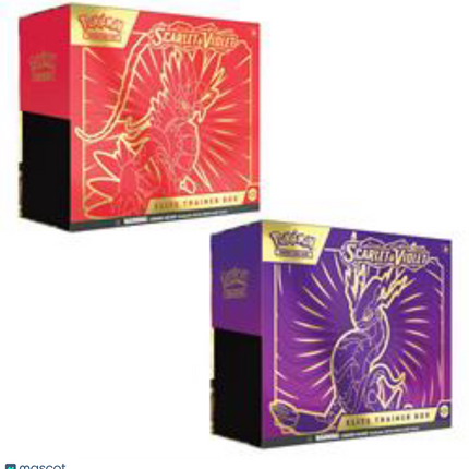 Pokemon Trading Game: Scarlet & Violet Elite Trainer Box
