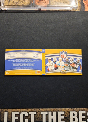 2010 Dallas Dynsaty Triple Threads Jersey /9 Emmitt Smith Troy Aikman Staubach