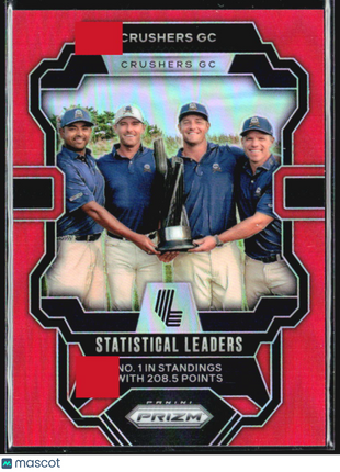 2024 PANINI PRIZM LIV GOLF #98 CRUSHERS GC RED PRIZM /149