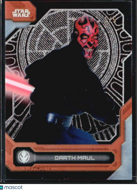 2024 TOPPS STAR WARS HIGH TEK  DARTH MAUL RED THRONE ROOM /5 #27