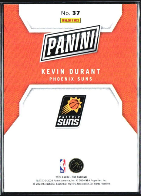 2024 Panini National Convention - Kevin Durant #37 Orange Cracked Ice /25