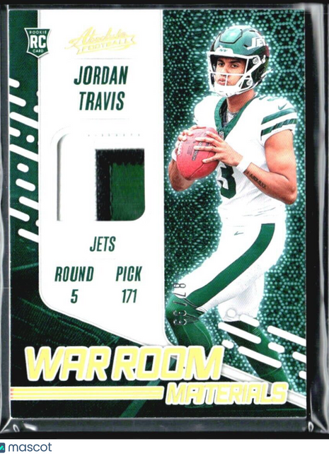 2024 Panini Absolute Absolute Rookie Materials Jordan Travis #ARM-JTS Patch /99