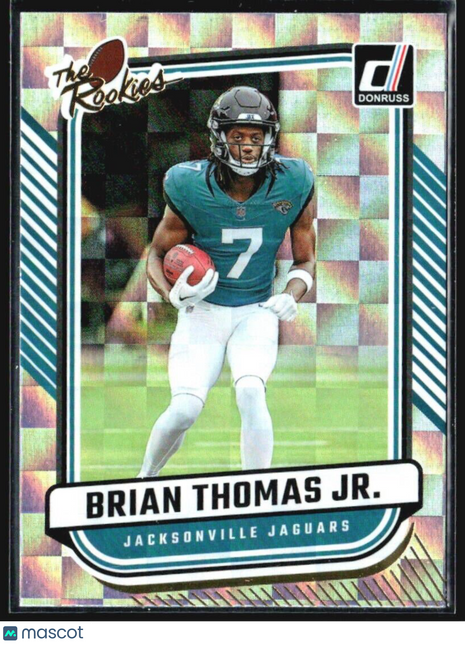2024 Panini Donruss - The Rookies Brian Thomas Jr. #TR-8 (RC)