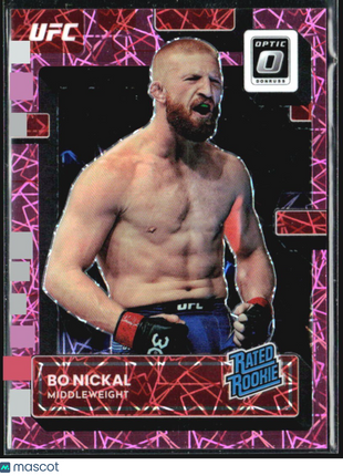 2023 Donruss Optic Rated Rookie Bo Nickal Pink Velocity /79 #120
