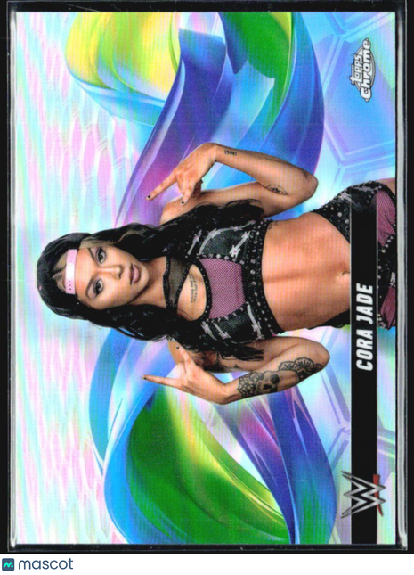2025 Topps Chrome WWE Cora Jade Helix case hit ssp #HLX-COR