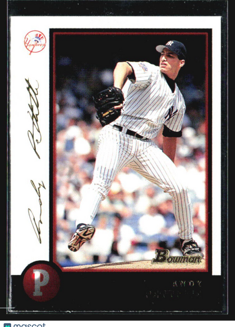 1998 Bowman - Andy Pettitte #3 Gold /50