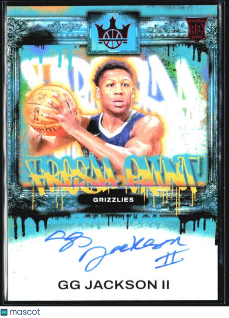 2023-24 Panini Court Kings - Fresh Paint GG Jackson #FP-GGJ Ruby /99 Rc Auto