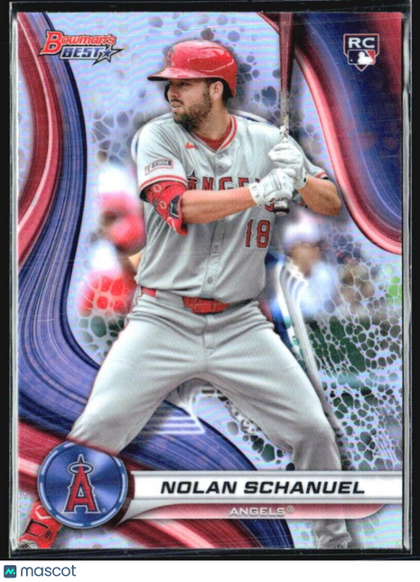 2024 Bowman Best Nolan Schanuel Refractor Rc #2