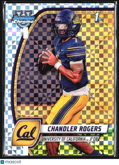 2024 Bowman U Chrome 1st Xfractor Chandler Rogers #41