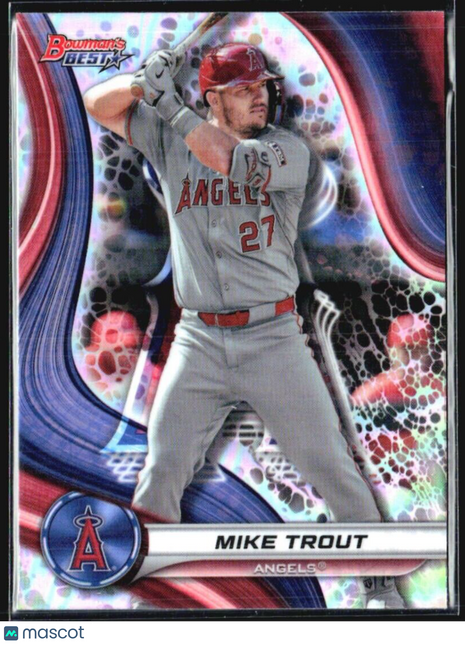 2024 Bowman Best Mike Trout Refractor #1