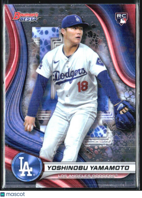 2024 Bowman Best Rc Yoshinobu Yamamoto #34