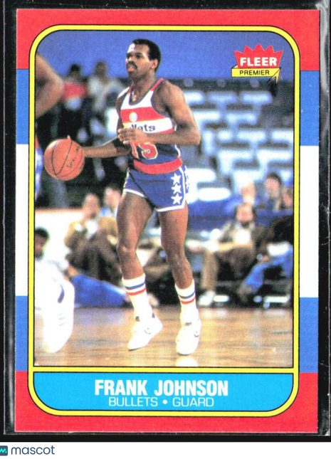 1986-87 Fleer - Frank Johnson #52