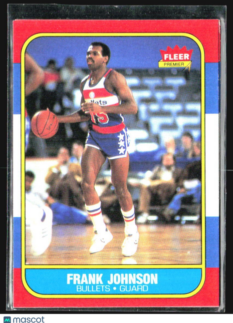 1986-87 Fleer - Frank Johnson #52