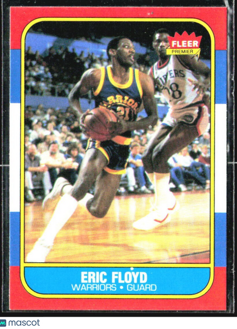 1986-87 Fleer - Eric Floyd #34