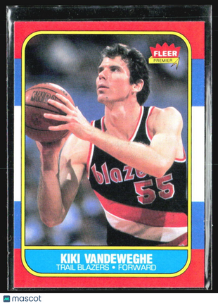 1986-87 Fleer - Kiki Vandeweghe #117