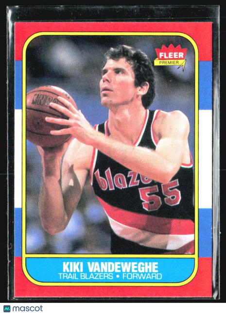 1986-87 Fleer - Kiki Vandeweghe #117