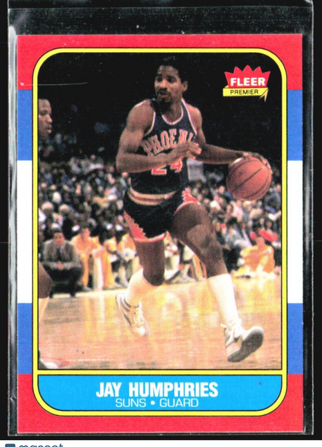 1986-87 Fleer - Jay Humphries #49