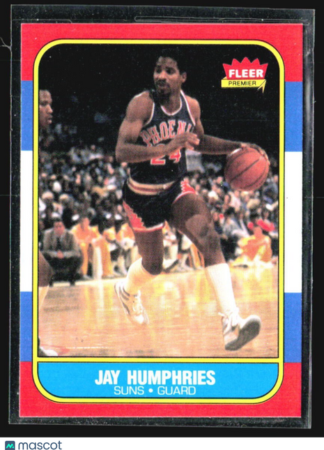 1986-87 Fleer - Jay Humphries #49