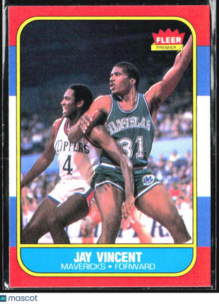 1986-87 Fleer - Jay Vincent #118