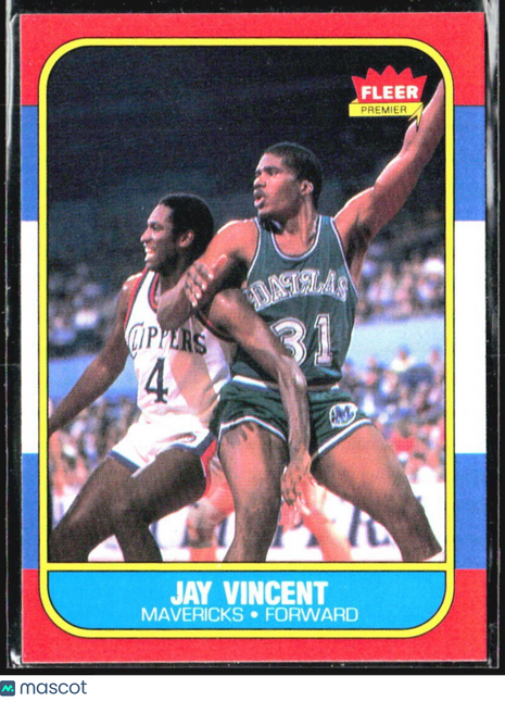 1986-87 Fleer - Jay Vincent #118