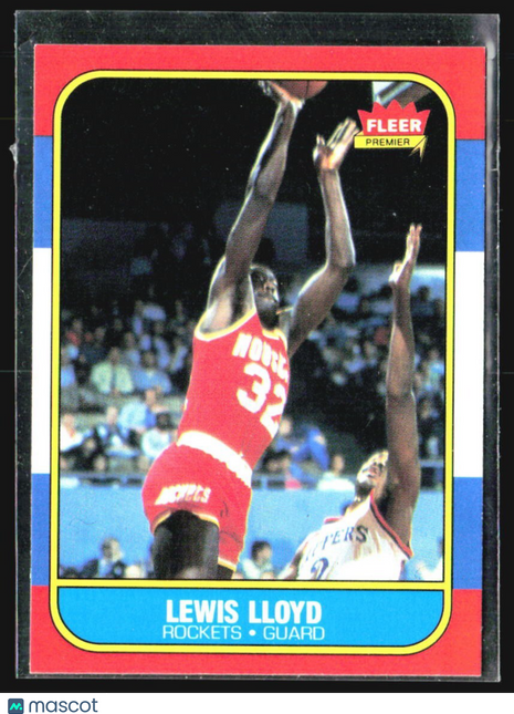1986-87 Fleer - Lewis Lloyd #65