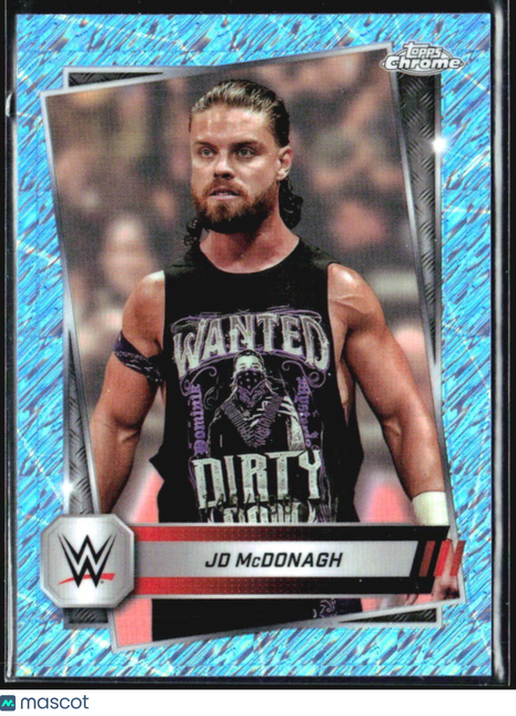 2025 Topps Chrome WWE JD McDonagh Blue SHimmer /199 #122