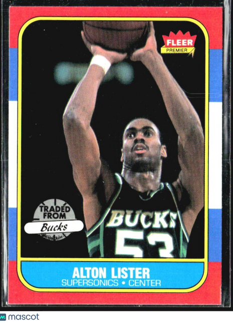 1986-87 Fleer - Alton Lister #64
