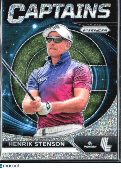 2024 Panini Prizm LIV Henrik Stenson Captains Sparkle /299 #78