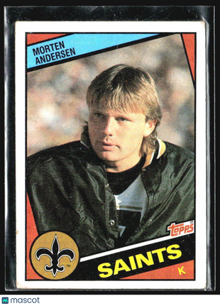 1984 Topps - Morten Andersen #300 (RC)