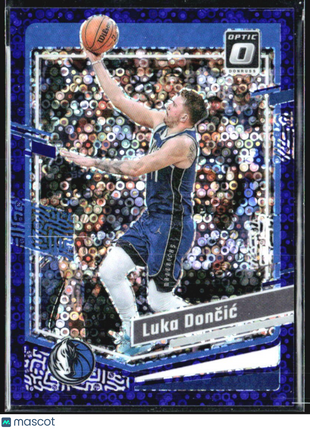 2023-24 Panini Donruss Optic - Luka Dončić #67 Purple Fast Break Prizm /99