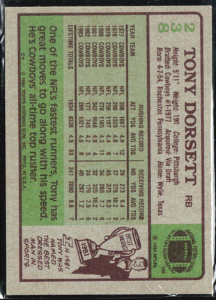 1984 Topps - Tony Dorsett #238