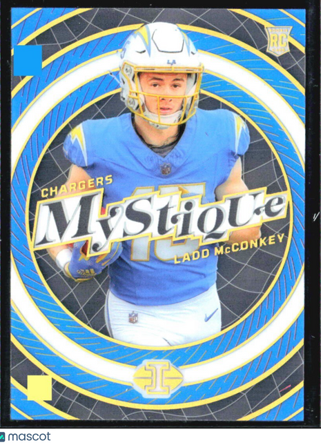 2024 Panini Illusions Ladd McConkey Mystique Rc /299 #17