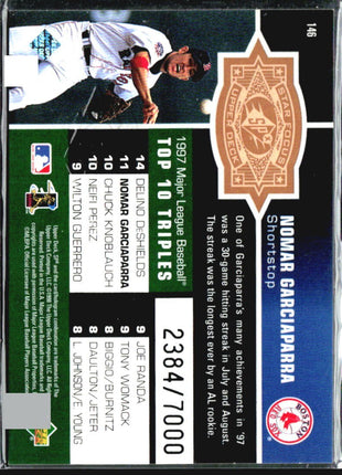 1998 SPx Finite - Nomar Garciaparra #146 /7000