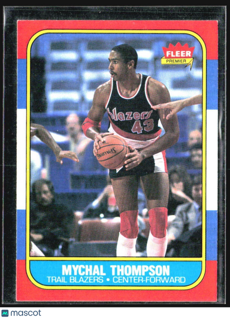 1986-87 Fleer - Mychal Thompson #111