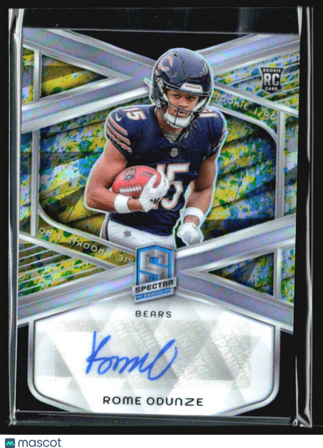 2024 Panini Spectra Rome Odunze Marble Rc auto /8 #RA-ROE