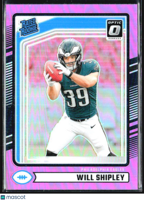 2024 PANINI DONRUSS Optic Preview Pink Prizm #312 WILL SHIPLEY