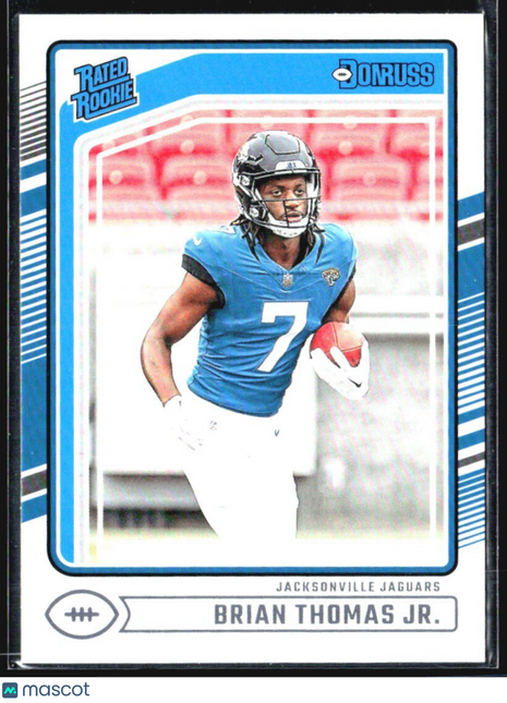 2024 Panini Donruss - Rated Rookie Brian Thomas Jr. #313 (RC)