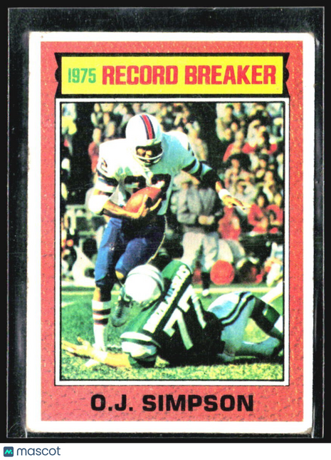 1976 Topps - O.J. Simpson #6