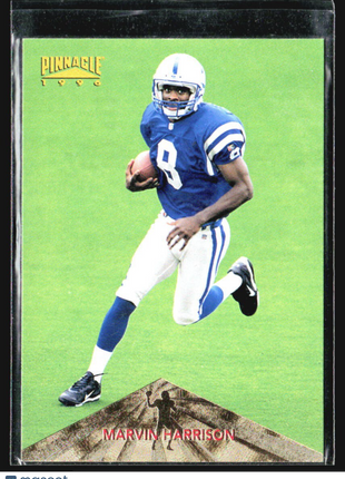 1996 Pinnacle - Marvin Harrison #166 (RC)