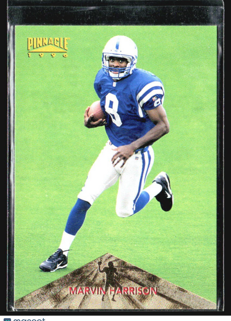 1996 Pinnacle - Marvin Harrison #166 (RC)