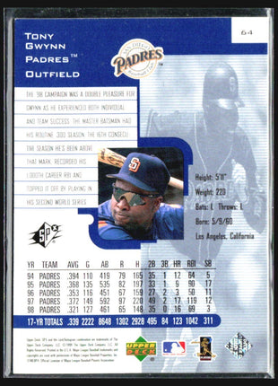 1999 SPx - Tony Gwynn #64