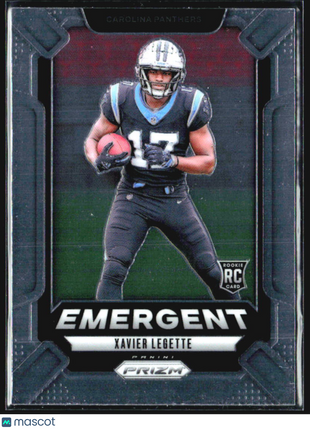 2024 PANINI PRIZM #15 XAVIER LEGETTE RC Emergent