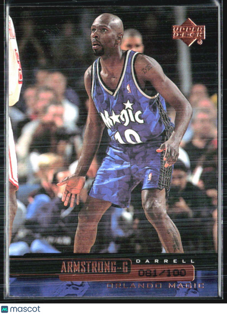 1999-00 Upper Deck Exclusives - Darrell Armstrong #84 /100