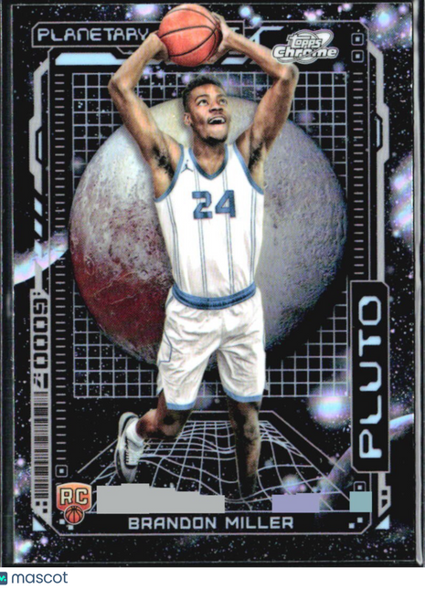 2023-24 Topps Cosmic Chrome - Planetary Pursuit Brandon Miller #PPS-5 Pluto (RC)